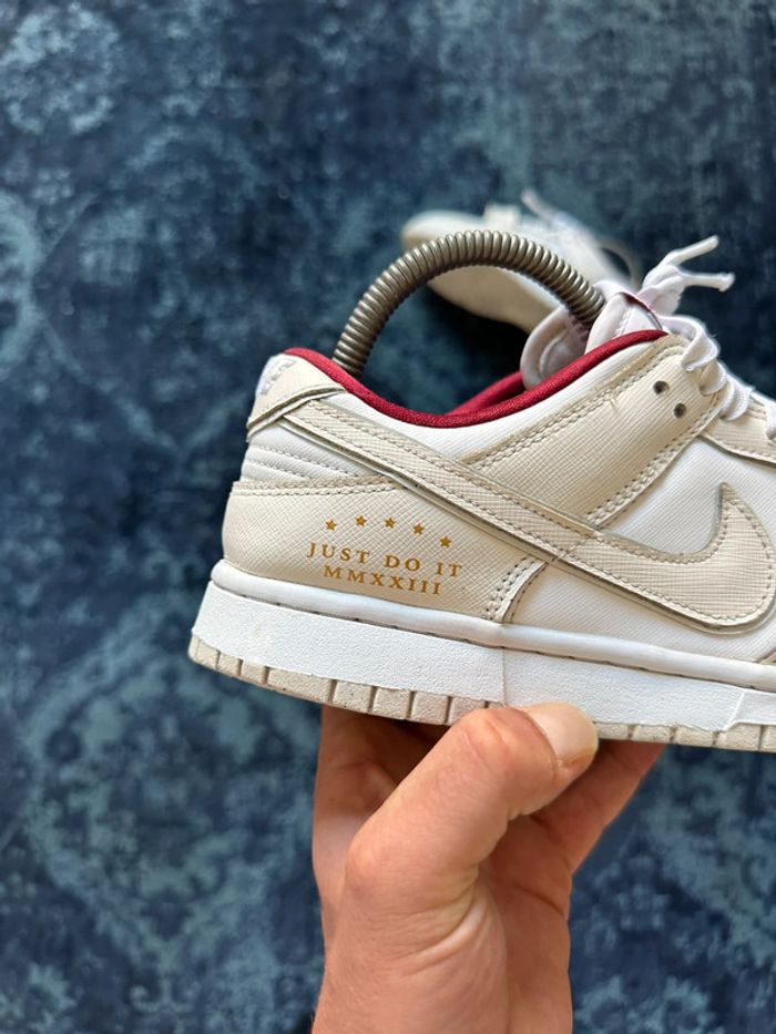 Nike Dunk Low Just Do It "White Phantom" - photo numéro 3