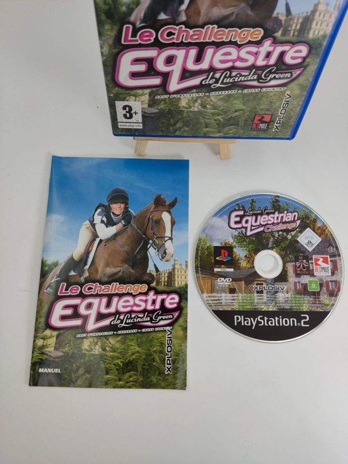 Jeu Le Challenge Equestre Lucinda Green pour PS2 pal fr - photo numéro 2