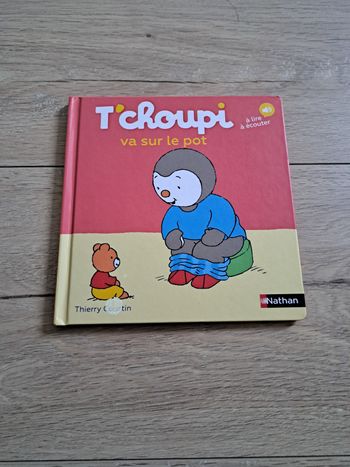 Livre Tchoupi va sur le pot