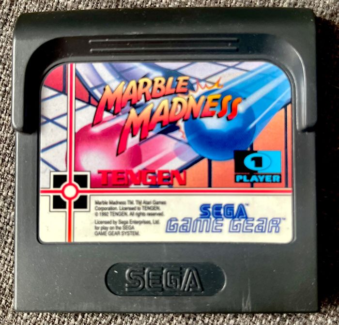 Marble madness sur Game Gear