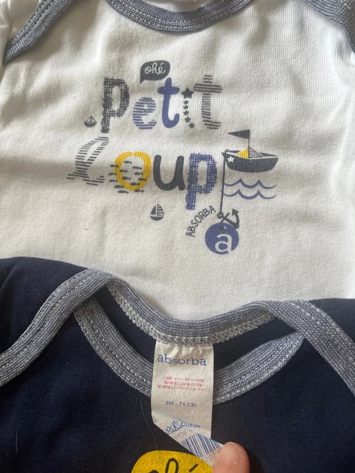 2 bodies manches courtes - photo numéro 2