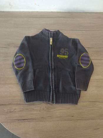 Gilet zippé 5 ans