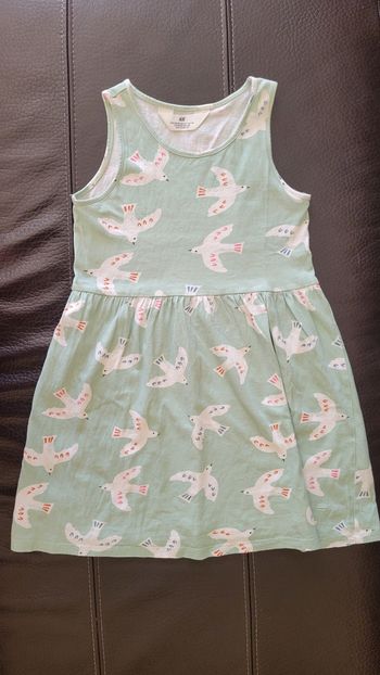 Robe d'un joli vert clair H&M