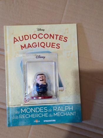 144ėme audioconte magique collection altaya deagostini livre figurine disney audio conte magic
