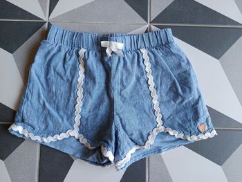 Short Chambray Sergent Major 4ans