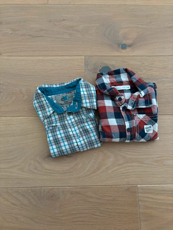 Chemises 18 mois