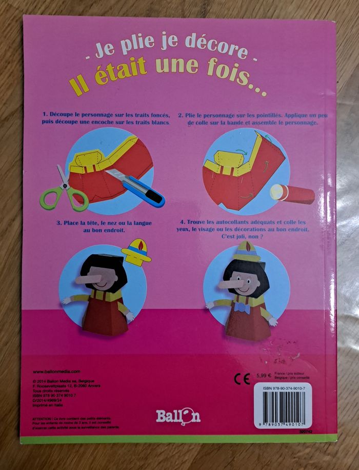 Livre d'activités manuelles pour enfants - photo numéro 2