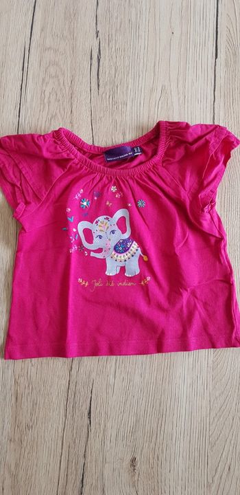 Tee-shirt MC bébé fille