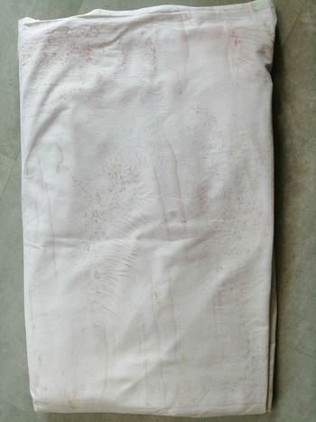 drap plat imprimé pour lit 2 pers