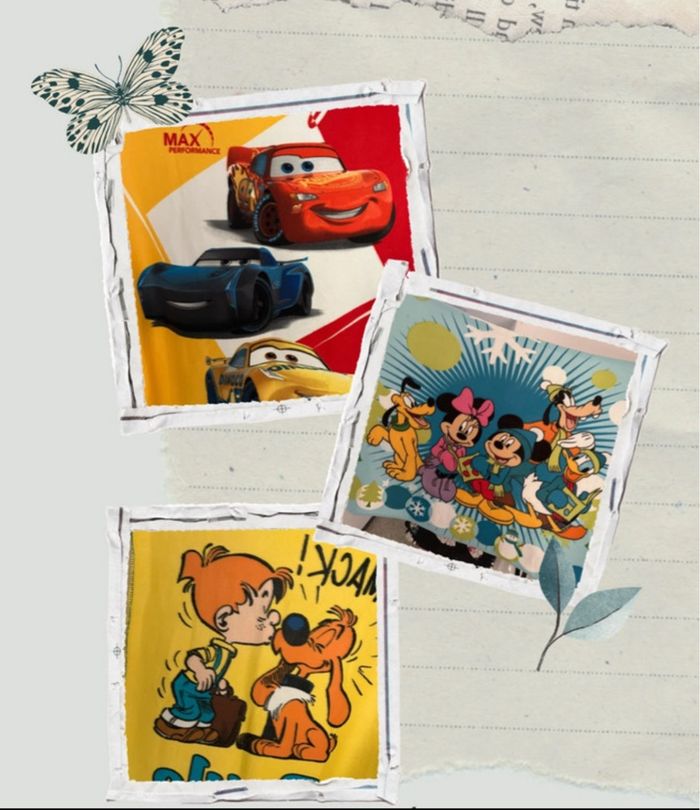 Lot 3 plaids - Enfants