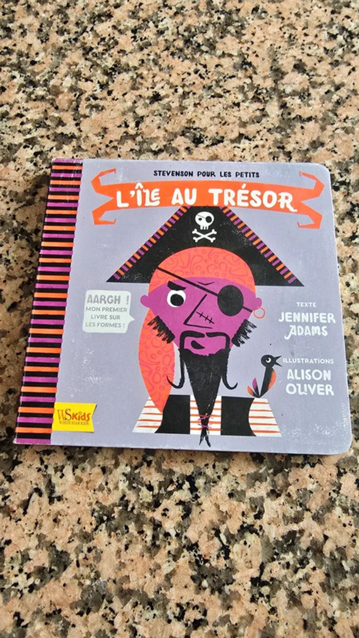 L'île au trésor mon premier livre sur les formes