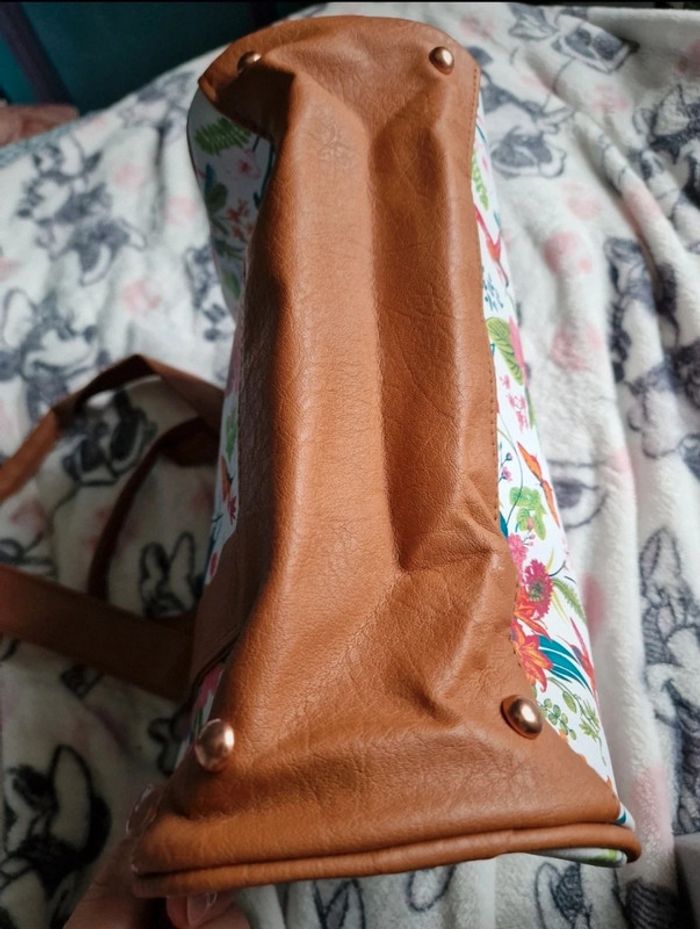 Sac à main fleuri - photo numéro 5
