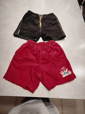 Lot de 2 shorts de bain garçon – Taille 5 ans