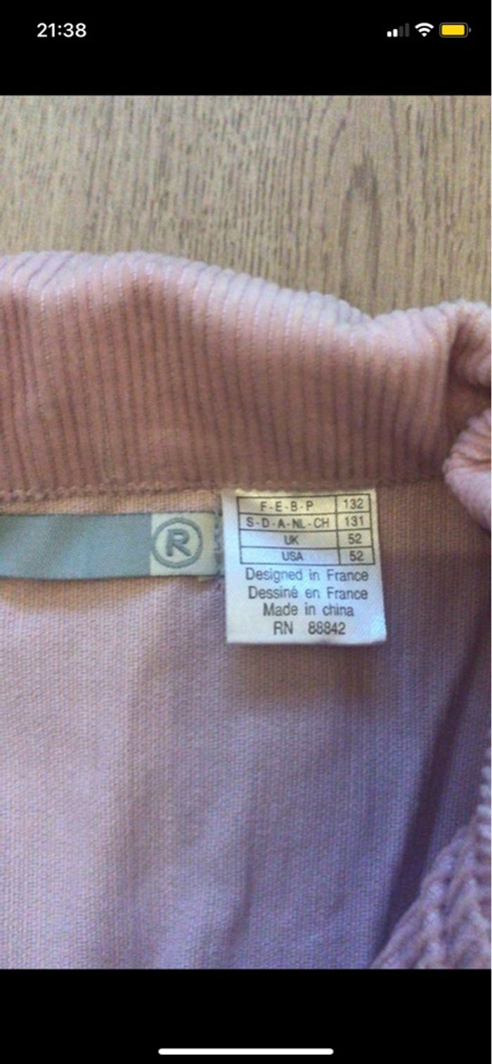 Veste velours - photo numéro 5