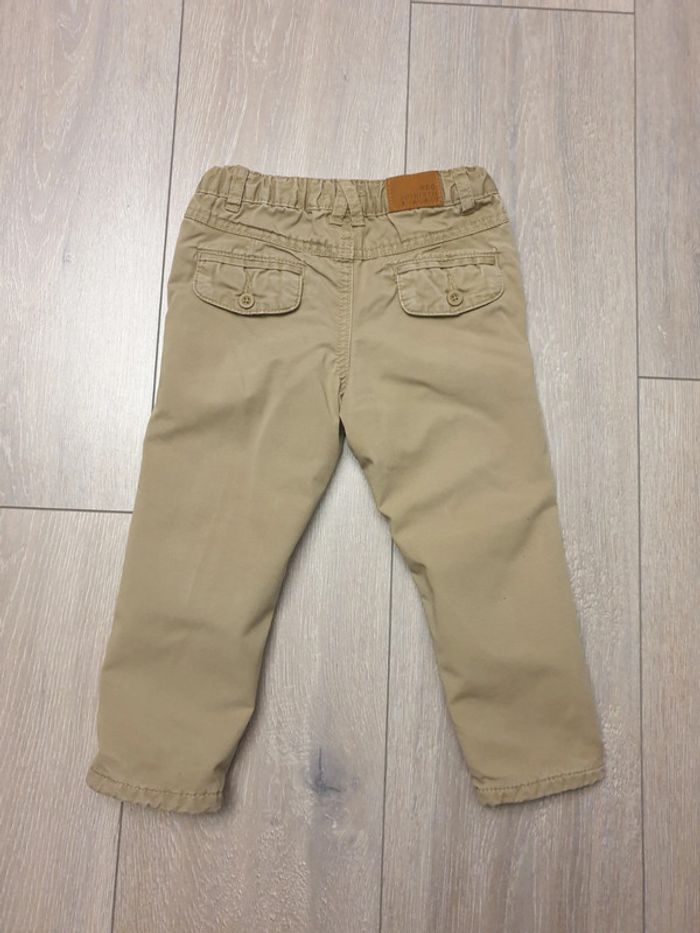 Jean beige. Garçon 24 mois. Marque Kimbaloo - photo numéro 2