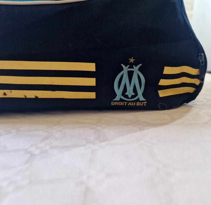 Sac de sport  , Adidas  , vintage  , OM , Olympique de Marseille - photo numéro 2
