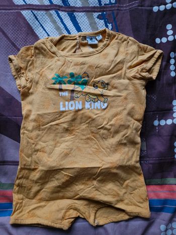 Combishort Roi Lion.