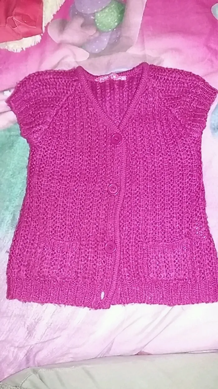 Gilet en laine sans manches