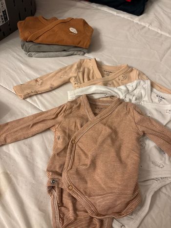 Lot de 6 body bébé