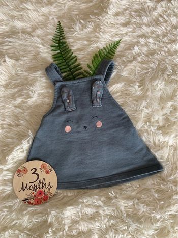 Robe lapin salopette gemo 3M