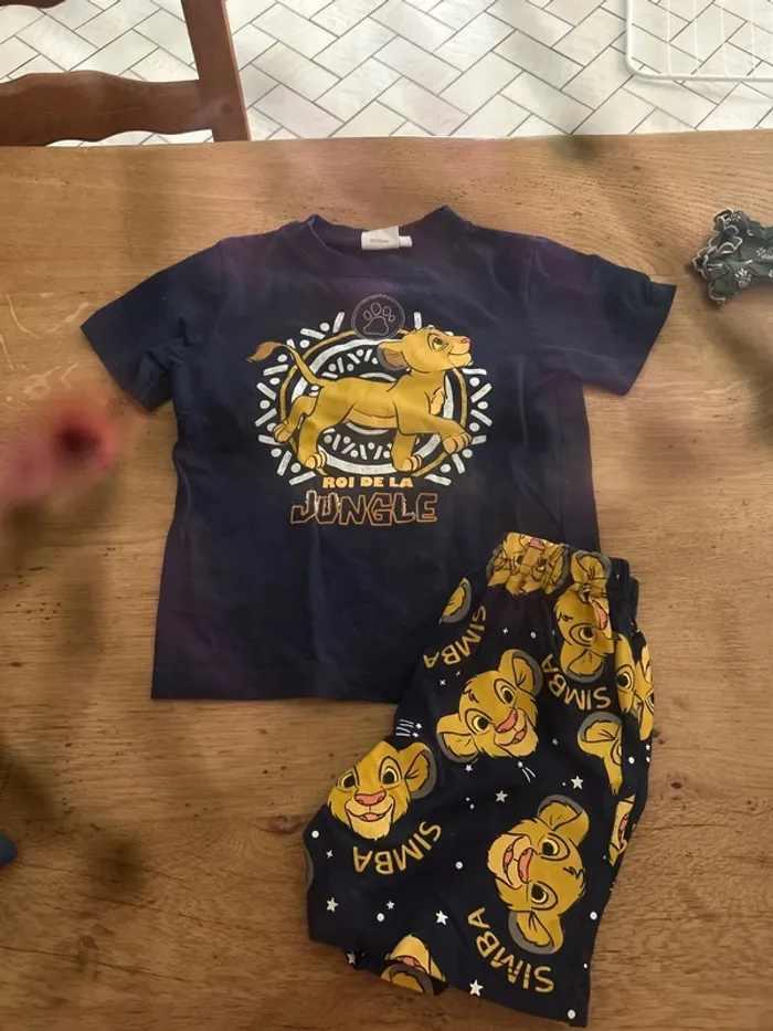 Ensemble été garçon 4 ans