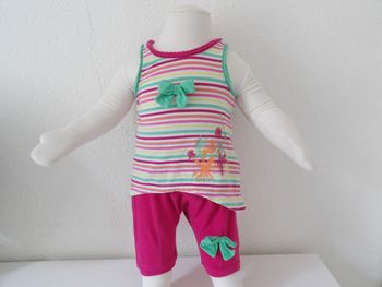 Ensemble été fille - orchestra - 3 mois