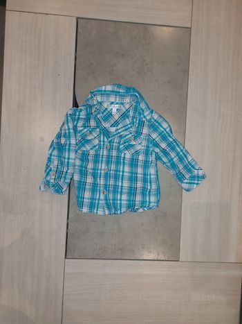 Chemise manches longues / kitchoun / 12mois