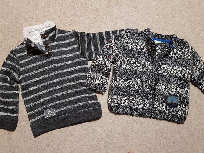 Lot de 2 articles chauds hiver garçon 3 ans catimini kidkanai