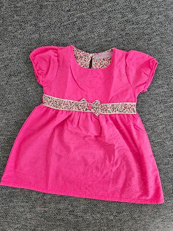 Robe rose 18 mois