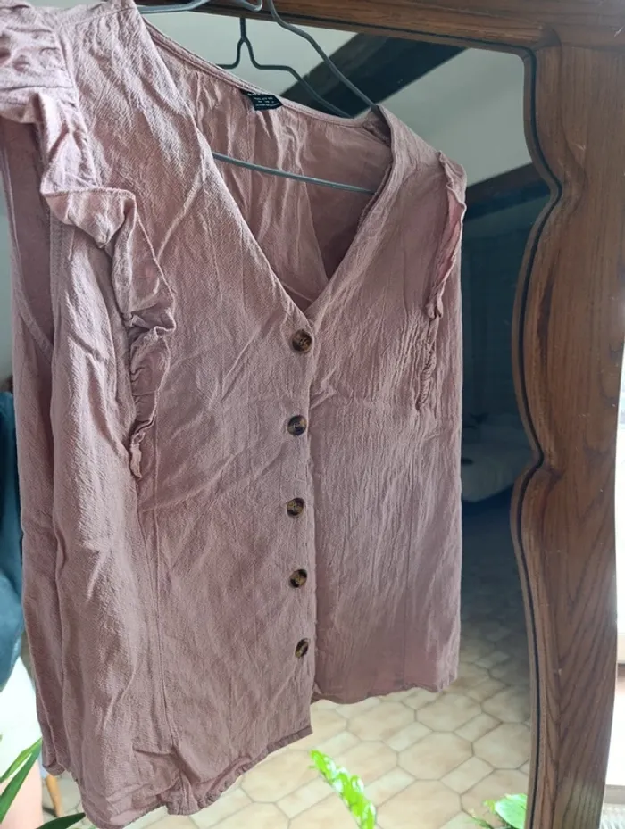 Top détail bouton