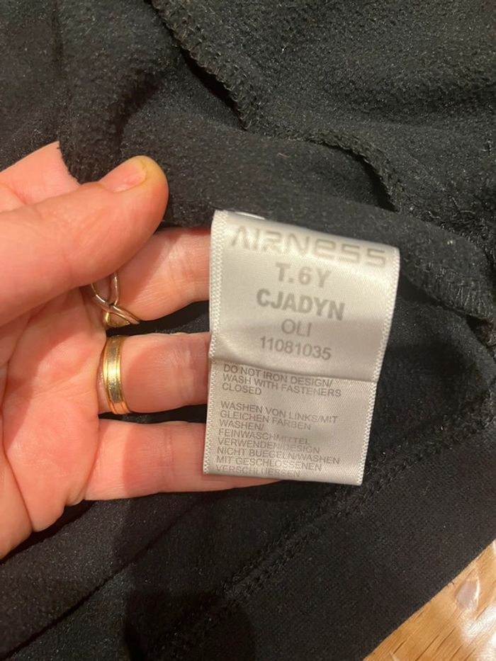 Veste zippée Airness 6 ans - photo numéro 5