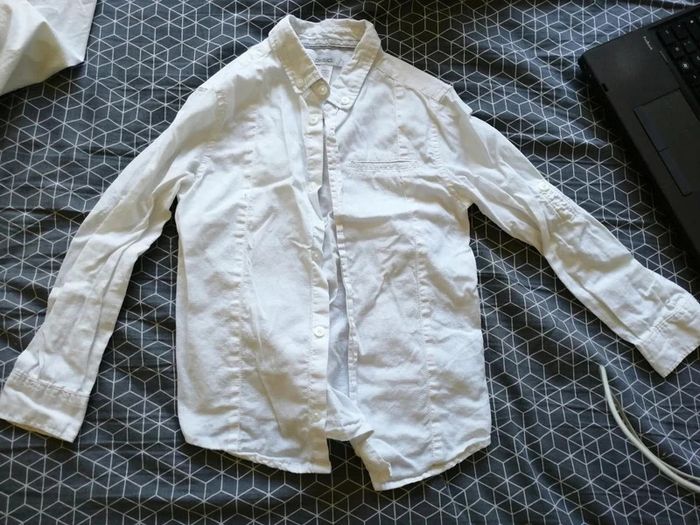 Chemise blanche 6 ans