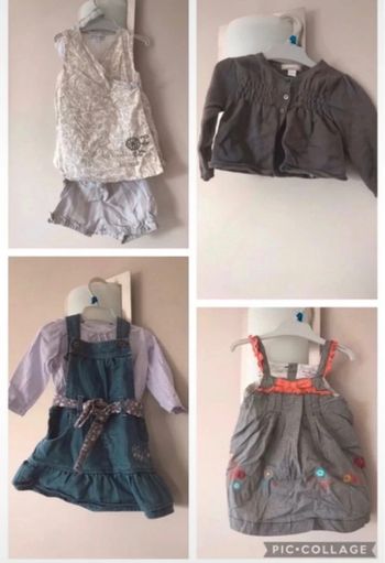 lot de 7 pièces pour fille de 6 mois