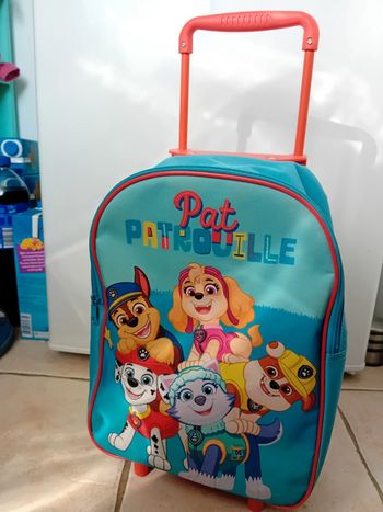 Cartable à roulettes Pat Patrouille