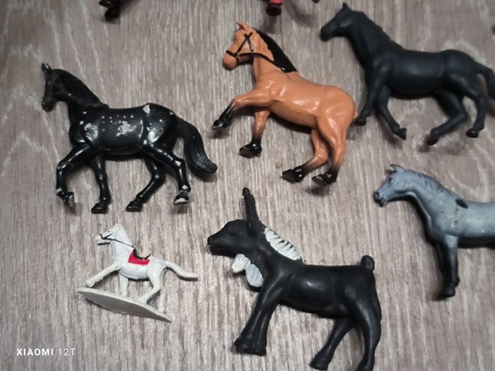 Lot animaux en plastique thème cheval - photo numéro 3