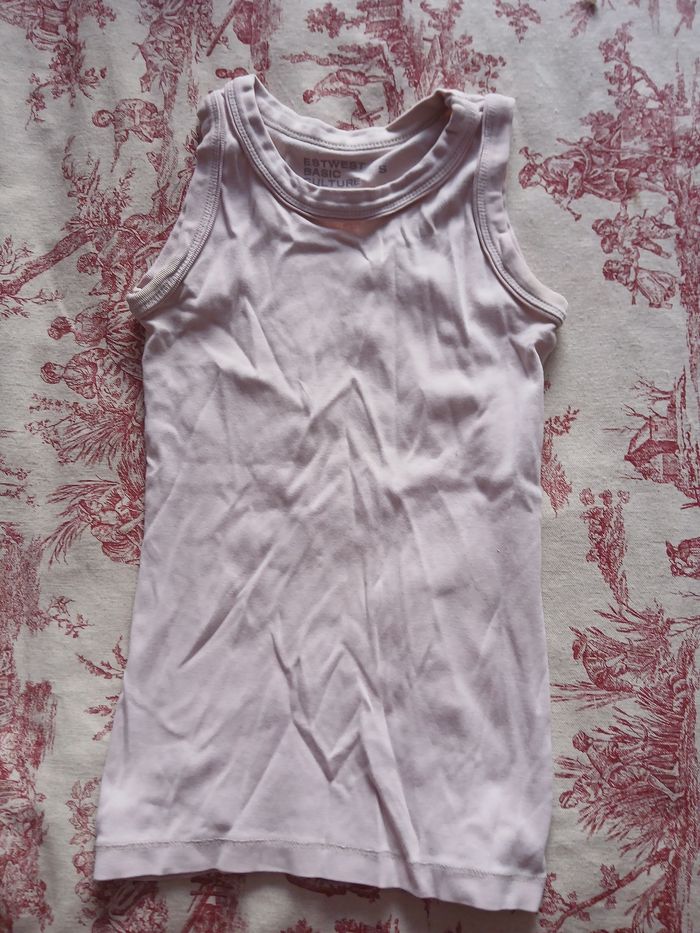 debardeur rose pale taille S