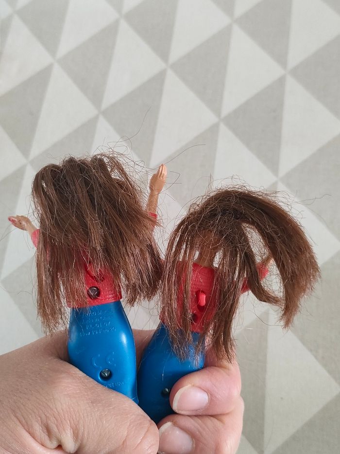 Lot de 2 petites poupées - photo numéro 4