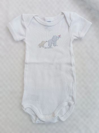 🔸Body Blanc Parfait État Mixte - Petit Bateau 3 Mois🔸
