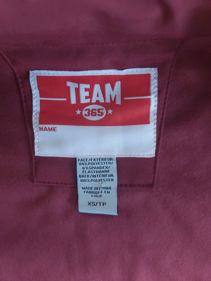 Veste homme -T.XS- Team 365 -neuve - photo numéro 4