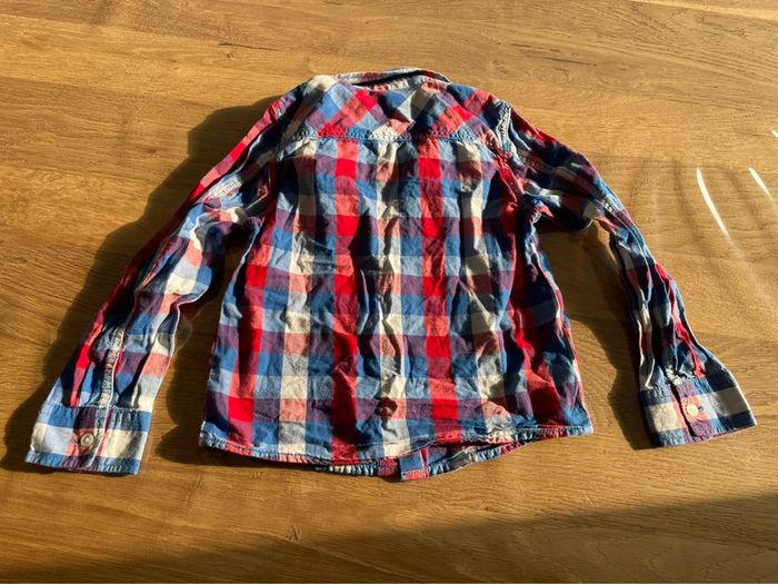 Chemise à carreaux 4 ans garçon - photo numéro 3