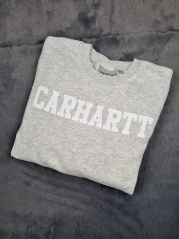 Sweat Carhartt gris, XS Hommes