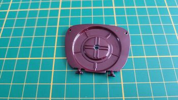 Support coffre arrière pièce détachée miniature 1/18 Solido Citroën traction type 11 B 1938 #C27