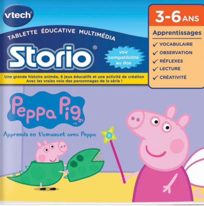 Jeu storio - Peppa Pig