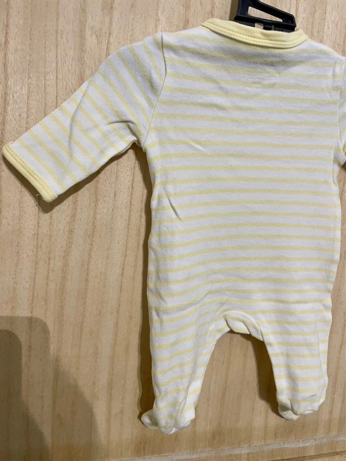 Pyjama / grenouillère, coton, mixte - 0 mois - photo numéro 6