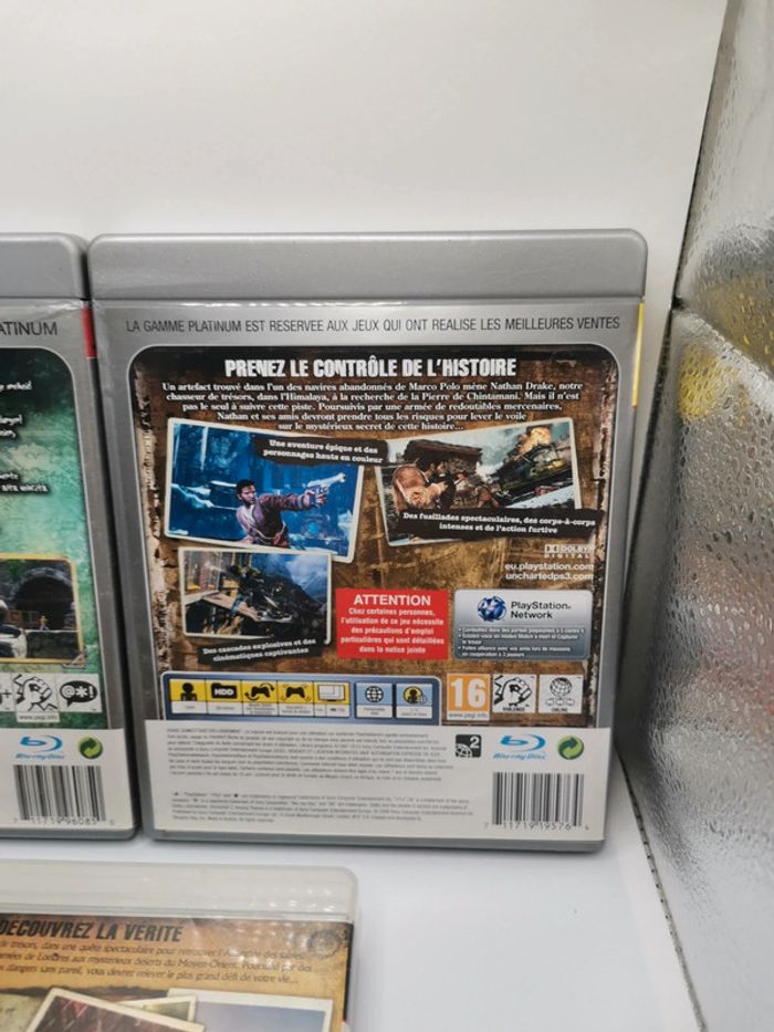 Jeux PS3 collection uncharted lot 3 - photo numéro 4