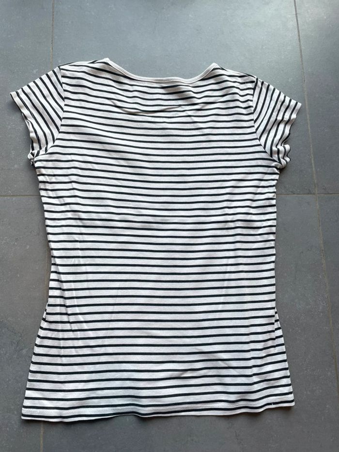TEE shirt été style marinière - photo numéro 3