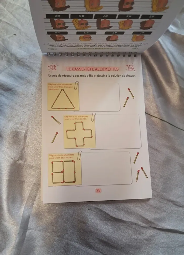 Mon carnet de jeux de logique - photo numéro 2