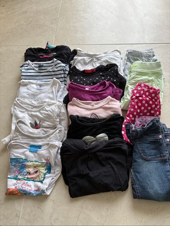 Lot vêtements fille