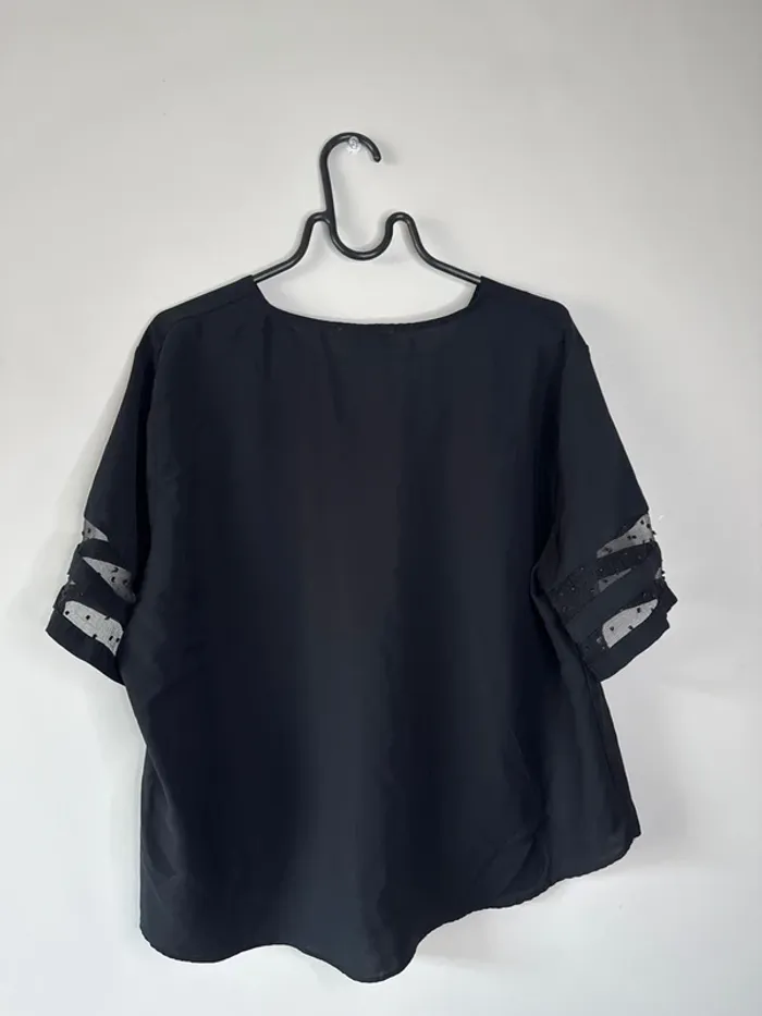 👚 t-shirt - noir - taille 54 - femme - bon état - Ak src collection - photo numéro 7