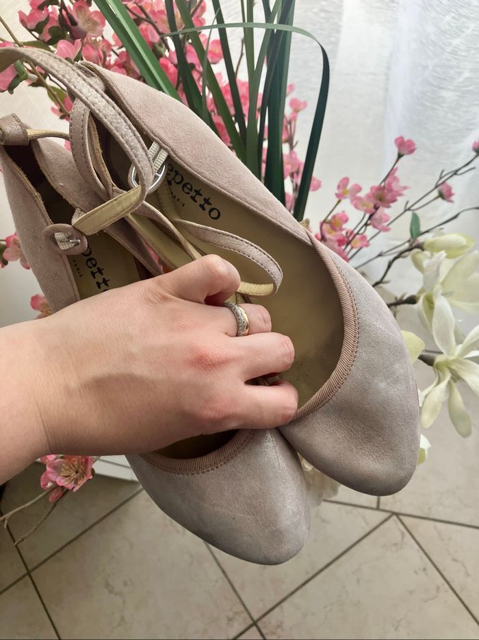 Très belle paire d’escarpins irisées Repetto T.39,5 - photo numéro 4